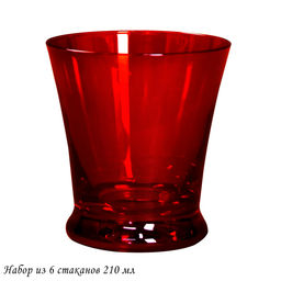 Набор из 6 стаканов 210мл в под.уп.(х4) арт.584-024