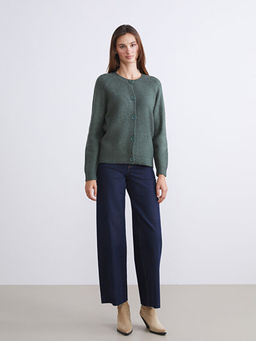 Bisiklet Yaka Kad?n Triko H?rka