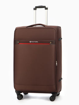 Чемодан 28",Текст,47*30*78,отд на молнии,1 нар/карм, увелич,код замок,4 колеса, коричневый   1094084