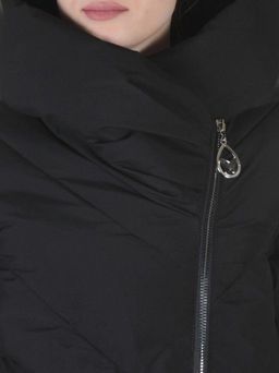 F-9917 BLACK Пальто женское зимнее Callia (200 гр. холлофайбер)