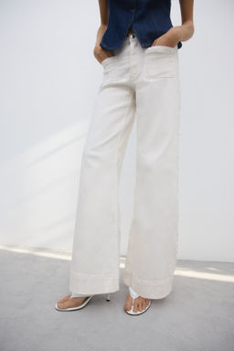 Wide High Waist Jeans - H&m фото 6