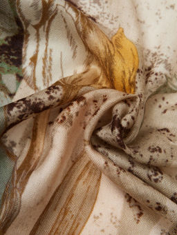 Палантин жен. шерсть+шелк 95х200 JG43-8530-15