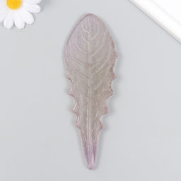 Молд пластик «Лист одуванчика», 15.5×5.5 см, МИКС