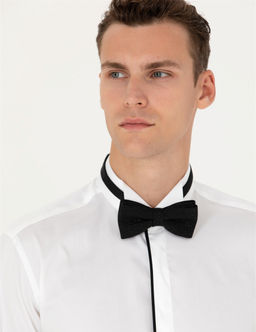 Beyaz Slim Fit Smokin G_mlek - Pierre cardin фото 2