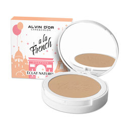.Alvin Dor A LA FRENCH ALF-03 Пудра тон 02 Ivory компактная фиксирующая Eclat Naturel 10g