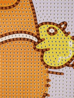 Алмазная мозаика на подрамнике Draw Me! Capybara on a scooter, (20*20 см)