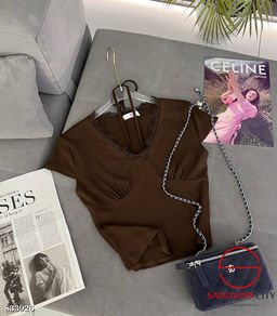 Футболка женская с гипюром