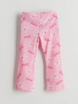 Beli Lastikli Barbie Bask?l? K?z ?ocuk Tayt