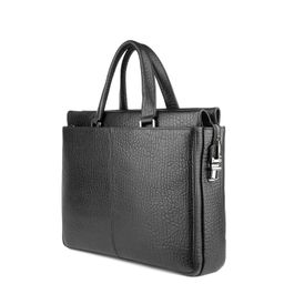 1719-1H black, Мужская кожаная сумка "Деловая", Barcelo Biagi
