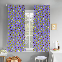 Шторы для кухни, 2шт 148х160см "Авокадо, вид 2/2", на шторной ленте, рогожка (хлопок 100%) 171г/м2, упаковка классическая, пакет ПВХ 32х41см, "Домашняя мода" (Россия)