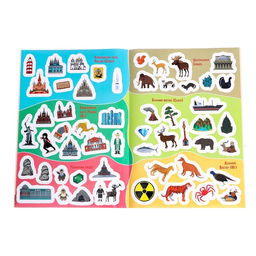 Книга с наклейками Атлас России, формат А4, 16 стр. - Буква-ленд фото 4