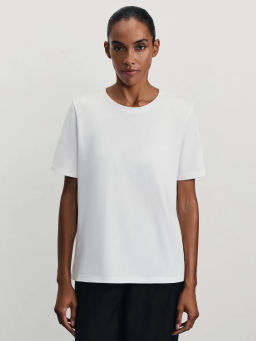 Базовая футболка из хлопка / Zarina  фото 4