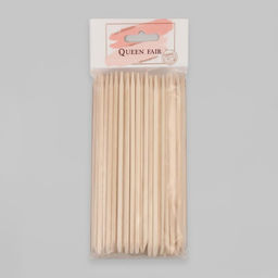 Цена за 2 шт. Апельсиновые палочки для маникюра, 15 см, 100 шт.