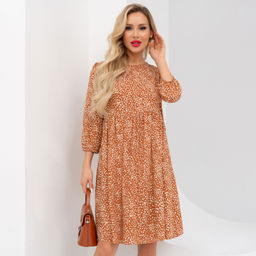 Платье Осторожно, креатив (брауни) - Charutti фото 5