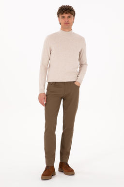 Erkek Haki Kanvas / Chino Pantolon Sepette S_rpriz _ndirim - U.s. polo assn фото 3
