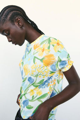 PRINTED T-SHIRT - Zara фото 39