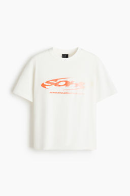 Camiseta con estampado Loose Fit - H&m фото 9