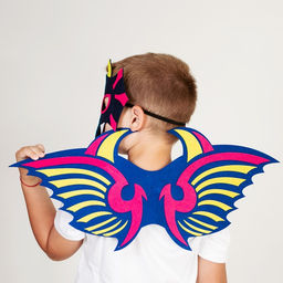 Карнавальный набор дракона, маска, крылья - Страна карнавалия фото 3