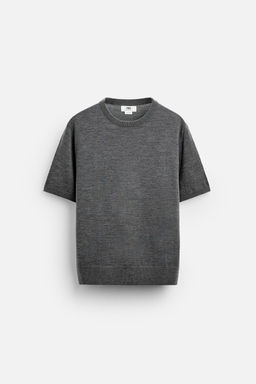 100% WOOL KNIT T-SHIRT - LIMITED EDITION - Zara фото 15