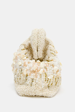 POUCH ABALORIOS / Crudo - Zara фото 3
