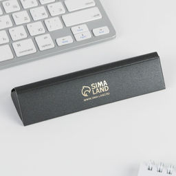 Ручка шариковая, в подарочном футляре, металл, синяя паста Лучшему мужчине - Artfox фото 3