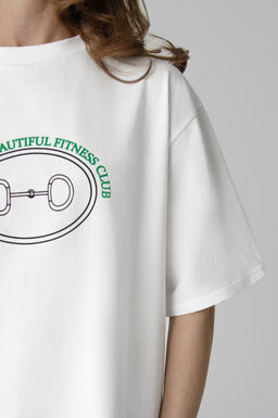 Арт. 3186 Футболка женская оверсайз 42-48 (4 шт) Цвет:молочный - Калинка фото 24