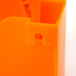 Овощерезка пластмассовая 6 предметов, корпус с V-образным ножом, вставка 3 предмета, ползун, контейнер для хранения вставок (Россия) - Домашняя мода фото 4