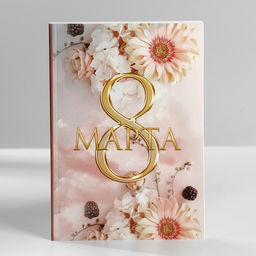 Подарочный набор 8 марта, ежедневник А5, 80 листов и мыльные лепестки - Artfox фото 3