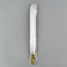 Сухоцветы искусственные «Пампасная трава», 43 см, 3 шт., белый