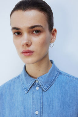 MAMA Vestido camisero denim Before & After - H&m фото 2