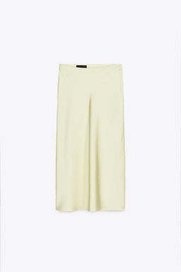 SATIN MIDI SKIRT - Zara фото 26