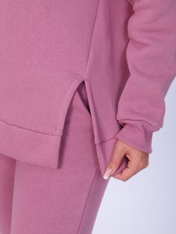 М339 Костюм Виктория с капюшоном (розовый) - Иванушка-трикотаж фото 3