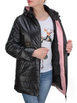 8250 BLACK Куртка демисезонная женская BAOFANI (100 гр. синтепон) - Фабричный китай фото 8
