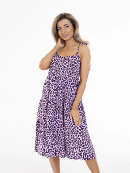 Сарафан женский, цвет фиолетовый