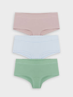 Цена за 2 штуки! Трусы шортики женские в наборе, 3 шт - Mark formelle фото 8