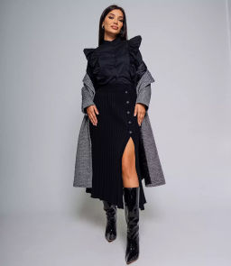 Юбка #КТ919 (5), чёрный