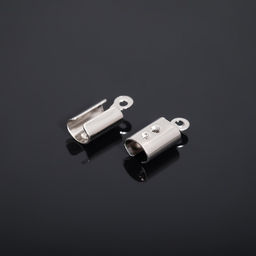 Цена за 2 шт. Концевик обжимной 10×4,5 мм (внутренний 3,5×2 мм) (набор 10 шт.)