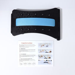 Массажёр для спины, трёхуровневый, с магнитом, 36×23 см, МИКС