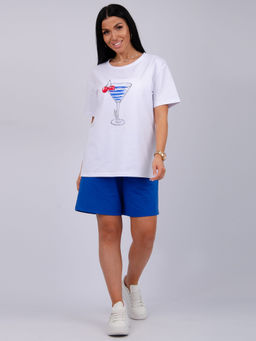 Костюм "Марина 2" василёк, трикотаж