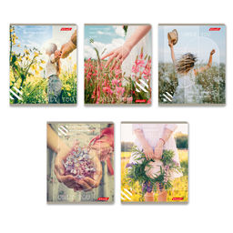 Светоч 96ТЕТл-001 Тетрадь ученическая общая, A5 96 л. на скобе 60 г/кв.м , белизна 100 % 5 шт. линия 000792 Только ты