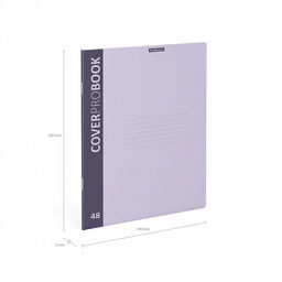 Цена за 6 шт. Тетрадь общая ученическая с пластиковой обложкой на скобе ErichKrause CoverProBook matt, Pastel, розовый, А4, 48 листов, клетка фото 9