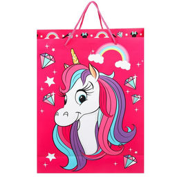 Пакет ламинированный вертикальный, 31 х 40 х 11 см, Минни и единорог - Disney фото 4