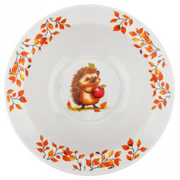 Миска фарфоровая "Ежик" д170мм, 300мл, h55мм (Россия)