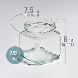 Цена за 20 шт. Банка стеклянная, 390 мл, ТО-82 мм, для консервирования - Simaland фото 2