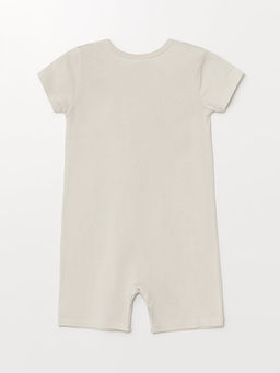 Bisiklet Yaka K?sa Kollu Bask?l? Erkek Bebek Tulum 2li - Waikiki фото 3