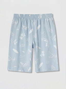 Bask?l? Erkek ?ocuk Pijama ?ort