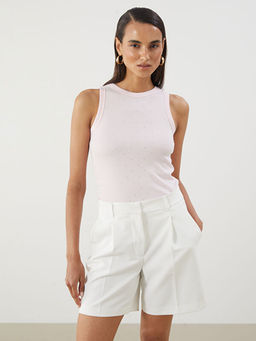 Bisiklet Yaka Ta?l? Kad?n Atlet