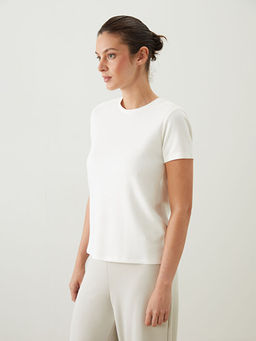 Bisiklet Yaka Kad?n Ti??rt