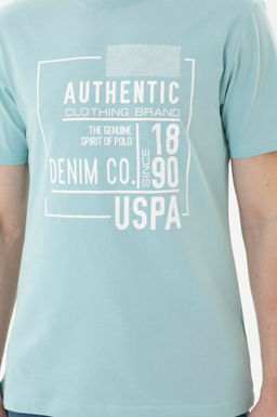 Мужская футболка водно-зеленого цвета - U.s. polo assn фото 13