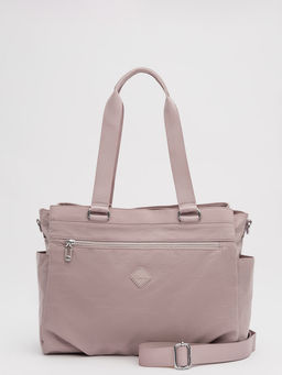 Светло-розовый шоппер S.Lavia